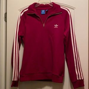 Adidas three stripes pullover